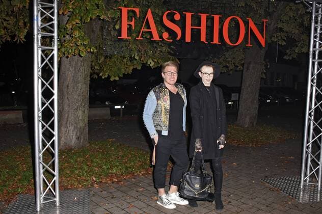 Florian Hüttner und Chris Hanisch bei der 6. Secret Fashion Show in der Alten Kongresshalle. München, 07.10.2016 Foto:xP.xSchönbergerx xFuturexImage
