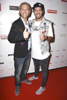 Robin Bade und Aytug Gün bei der 6. Secret Fashion Show in der Alten Kongresshalle. München, 07.10.2016 Foto:xP.xSchönbergerx xFuturexImage