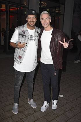 Aytug Gün und Julian David bei der 6. Secret Fashion Show in der Alten Kongresshalle. München, 07.10.2016 Foto:xP.xSchönbergerx xFuturexImage