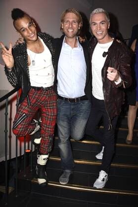 Prince Damien, Robin Bade und Julian David bei der 6. Secret Fashion Show in der Alten Kongresshalle. München, 07.10.2016 Foto:xP.xSchönbergerx xFuturexImage
