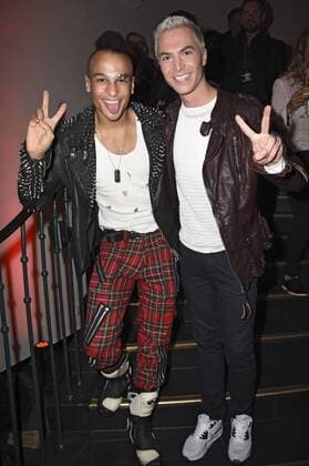 Prince Damien und Julian David bei der 6. Secret Fashion Show in der Alten Kongresshalle. München, 07.10.2016 Foto:xP.xSchönbergerx xFuturexImage