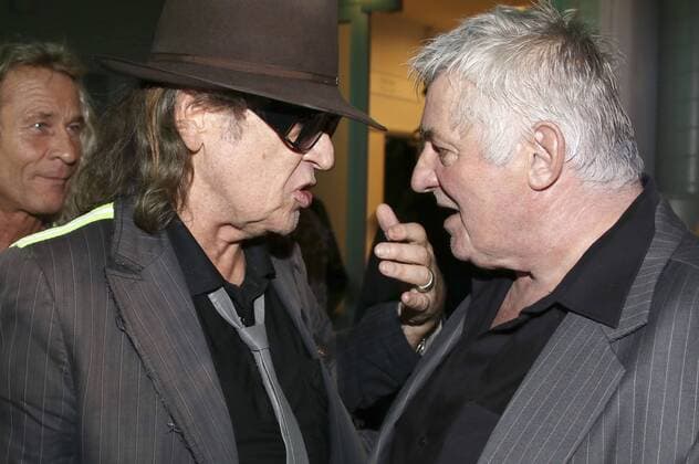 Udo Lindenberg und Heinz Hoenig bei der Premiere des Musicals Tabaluga - Es lebe die Freundschaft in der Barclay Card Arena. Hamburg, 07.10.2016 Foto:xgbrcix xFuturexImage