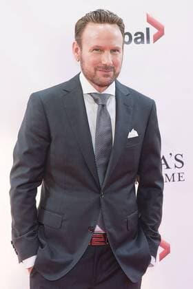 Corey Hart bei der Ehrung mit einem Stern auf Canadas Walk of Fame am 6.10.2016 in Toronto 2016 Canada s Walk Of Fame in Toronto 