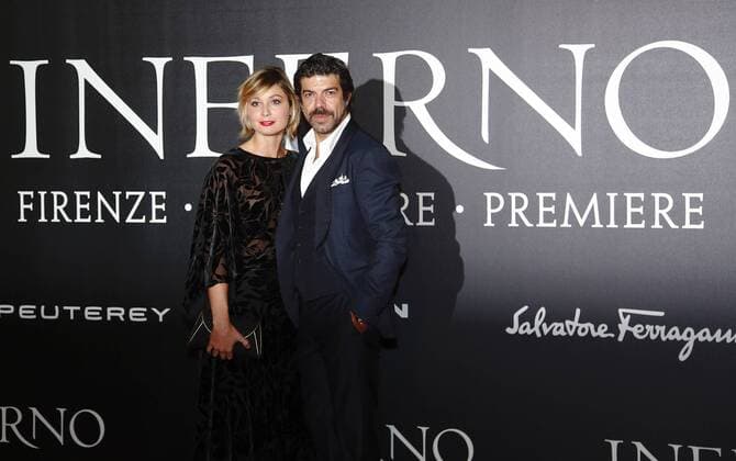 Anna Ferzetti and Pier Francesco Favino - Florence 8th October 2016. Inferno World Premiere. SamanthaxZucchi