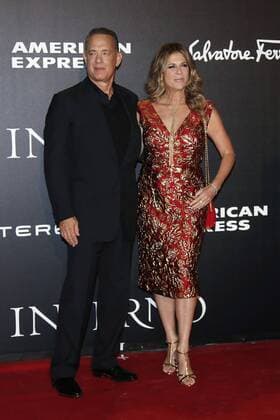 Tom Hanks with his wife Rita Wilkson - Florence 8th October 2016. Inferno World Premiere. SamanthaxZucchi