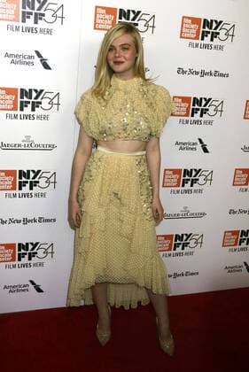 October 8, 2016 - New York, New York, U.S. - Actress ELLE FANNING attends the New York premiere of 20th Century Women held during the 54th Annual New York Film Festival at Alice Tully Hall at Lincoln Center. New York U.S. - ZUMAk03_