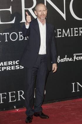Ron Howard bei der Weltpremiere des Kinofilms Inferno im Opernhaus. Florenz, 08.10.2016 Foto:xDaziramx xFuturexImage