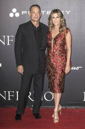Tom Hanks mit Gattin Rita Wilson bei der Weltpremiere des Kinofilms Inferno im Opernhaus. Florenz, 08.10.2016 Foto:xDaziramx xFuturexImage
