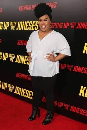 LOS ANGELES - OCT 8: Patrick Starrr, aka Patrick Simondac, aka PatrickStarr at the Keeping Up with the Joneses Red Carpet Event at the Twentieth Century Fox on October 8, 2016 in Los Angeles, CA  Copyright: xKathyxHutchinsx