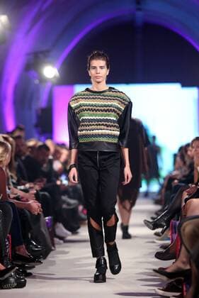 PXL_BIPA Fashion.hr, Ana Maria Ricov show 08.10.2016., Zagreb, Croatia - BIPA Fashion.hr at the tunnel Gric, Ana Maria Ricov show.  PetarxGlebov PIXSELL
