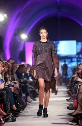 PXL_BIPA Fashion.hr, Ana Maria Ricov show 08.10.2016., Zagreb, Croatia - BIPA Fashion.hr at the tunnel Gric, Ana Maria Ricov show.  PetarxGlebov PIXSELL
