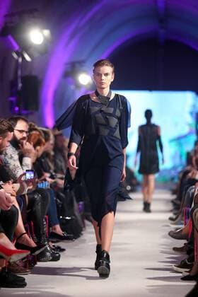 PXL_BIPA Fashion.hr, Ana Maria Ricov show 08.10.2016., Zagreb, Croatia - BIPA Fashion.hr at the tunnel Gric, Ana Maria Ricov show.  PetarxGlebov PIXSELL