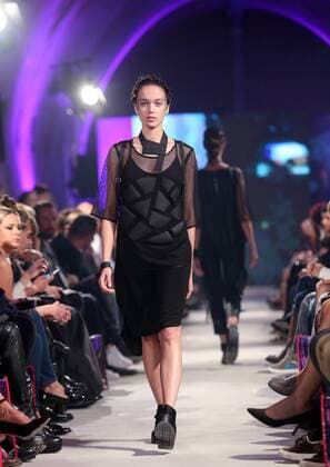 PXL_BIPA Fashion.hr, Ana Maria Ricov show 08.10.2016., Zagreb, Croatia - BIPA Fashion.hr at the tunnel Gric, Ana Maria Ricov show.  PetarxGlebov PIXSELL