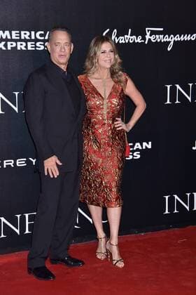 Inferno Filmpremiere in Florenz Rome Photocall Inferno . Pictured: Tom Hanks, Rita Wilson  Copyright: xPoolxRoma2x
