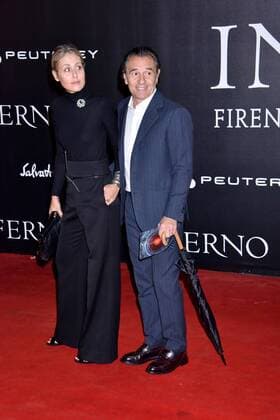Inferno Filmpremiere in Florenz Rome Photocall Inferno . Pictured: Cesare Prandelli, Manuela Benini  Copyright: xPoolxRoma2x