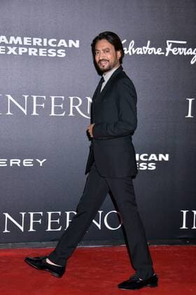 Inferno Filmpremiere in Florenz Rome Photocall Inferno . Pictured: Irrafan Khan  Copyright: xPoolxRoma2x