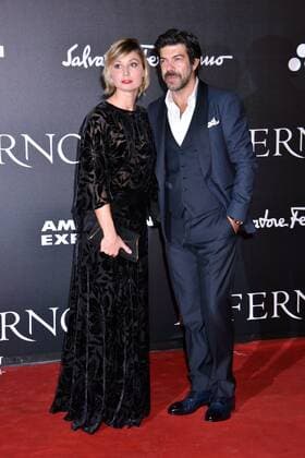 Inferno Filmpremiere in Florenz Rome Photocall Inferno . Pictured: Pierfrancesco Favino, Anna Ferzetti  Copyright: xPoolxRoma2x
