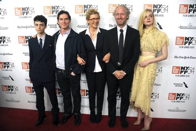 Lucas Jade Zumann, Billy Crudup, Annette Bening, Mike Mills und Elle Fanning bei der Premiere von 20th Century Women auf dem 54. New York Film Festival in der Alice Tully Hall New York, Foto:xD.xVanxTinex xFuturexImage