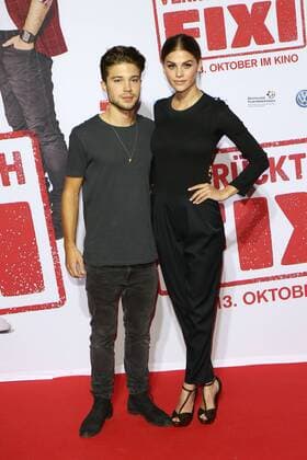 Jascha Rust, Lisa Tomaschewsky, Filmpremiere Verrueckt nach Fixi im Mathaeser Filmpalast in Muenchen am 09.10.2016