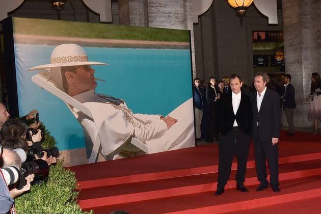 Premiere der TV-Serie The Young Pope in Rom - Rome, The Space Cinema Moderno - Preview of the Film The Young Pope, In the picture: Paolo Sorrentino Jude Law  Copyright: xVincenzoxLandix