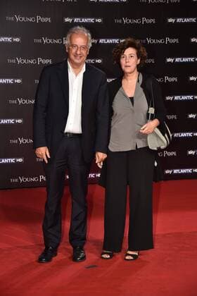 Premiere der TV-Serie The Young Pope in Rom - Rome, The Space Cinema Moderno - Preview of the Film The Young Pope, In the photo: Walter Veltroni Flavia Prisco  Copyright: xVincenzoxLandix