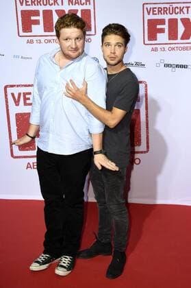 Roland Schreglmann und Jascha Rust bei der Premiere des Kinofilms Verrückt nach Fixi im Mathäser Filmpalast. München, 09.10.2016 Foto:xP.xSchönbergerx xFuturexImage