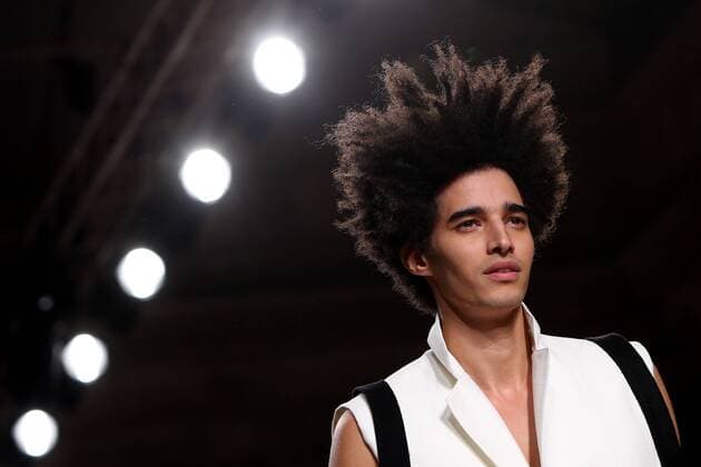 October 9, 2016 - Lisbon, Portugal - The fashion designer Lidija Kolovrat acknowledges cheers after presenting the Spring Summer 2017 collection during the Lisbon Fashion Week on October 9, 2016 in Lisbon, Portugal. Lisbon Portugal  - ZUMAn230