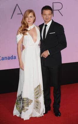 October 10, 2016 - England, United Kingdom - Amy Adams and Jeremy Renner attend the Arrival Royal Bank of Canada Gala Screening during the 60th BFI London Film Festival at Odeon Leciester Square. United Kingdom - ZUMAs147
