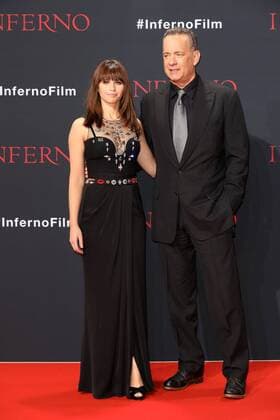 Tom Hanks und Felicity Jones, die beiden Schauspieler bei der Inferno Film Premiere am 10.10.2016 in Berlin Inferno Kino Premiere in Berlin, 2016 