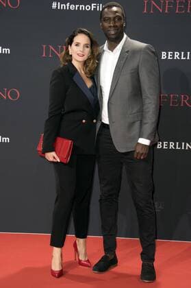 Omar Sy mit Gattin Helene Sy bei der Premiere des Kinofilms Inferno im CineStar Sony Center. Berlin, 10.10.2016 Foto:xFredericx xFuturexImage