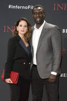 Omar Sy mit Gattin Helene Sy bei der Premiere des Kinofilms Inferno im CineStar Sony Center. Berlin, 10.10.2016 Foto:xFredericx xFuturexImage