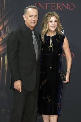 Tom Hanks mit Gattin Rita Wilson bei der Premiere des Kinofilms Inferno im CineStar Sony Center. Berlin, 10.10.2016 Foto:xFredericx xFuturexImage