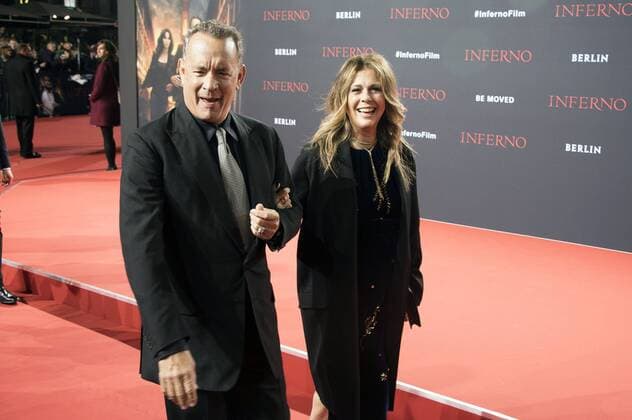 Tom Hanks mit Gattin Rita Wilson bei der Premiere des Kinofilms Inferno im CineStar Sony Center. Berlin, 10.10.2016 Foto:xFredericx xFuturexImage