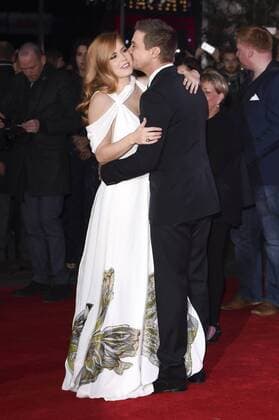 Amy Adams und Jeremy Renner bei der Premiere von Arrival auf dem 60. BFI London Film Festival im Odeon Leicester Square. London, 10.10.2016 Amy Adams, Jeremy Renner  Foto:xS.xVasx xFuturexImage