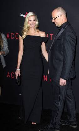 October 10, 2016 - Los Angeles, CA, United States - 10 October 2016 - Los Angeles, California - Director Gavin OÃ¢â‚¬â„¢Connor, wife Brooke Burns. The Accountant Los Angeles World Premiere held at the TCL Chinese Theatre. Photo Credit: AdMedia Los Angeles United States - ZUMAa123