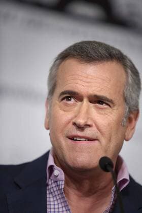 Festival Cine Fantastico de Sitges in Barcelona - Bruce Campbell Pressekonferenz US actor Bruce Cambell speaks during a press conference held during the Sitges International Fantastic Film Festival in Sitges, outside Barcelona, northeastern Spain, 12 October 2016. Cambell will be awarded later with the Time Machine award. The festival runs from 07 to 16 October 2016. EFE Susanna Saez US actor Bruce Cambell will receive de Time Machine award of the Sitges International Fantastic Film Festival !ACHTUNG: NUR REDAKTIONELLE NUTZUNG!  GRA116 20161012-636118766601986289