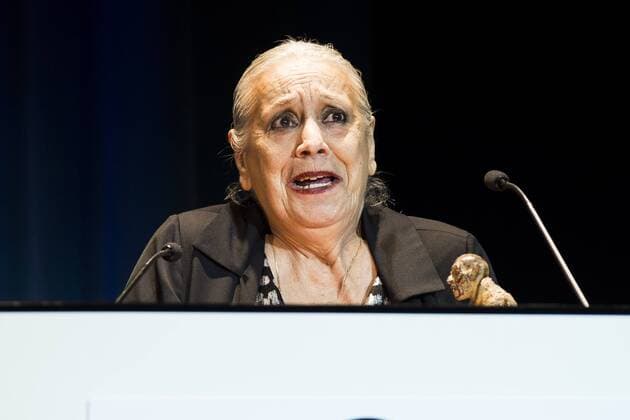 Spanish actress Terele Pavez receive the Nosferatu Award at Festival de Cine Fantastico de Sitges in Barcelona. October 12, Spain. 2016.  (20161012015)