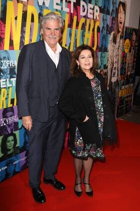 Peter Simonischek und Hannelore Elsner bei der Die Welt der Wunderlichs Film Premiere am 12.10.2016 in Berlin Die Welt der Wunderlichs Filmpremiere in Berlin, 2016 