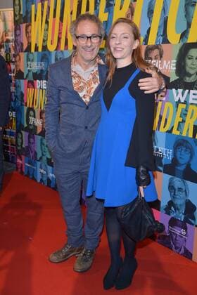 Premiere Welt der Wunderlichs Dani Levy, Kathrina Schuettler Ankunft zur Premiere die Welt der Wunderlichs im Kantkino in Berlin am 12.10.2016