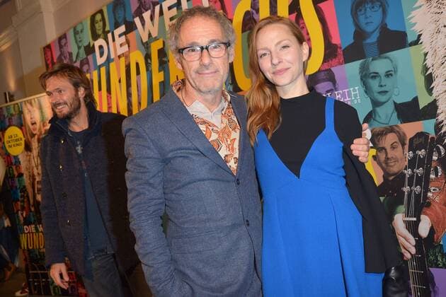 Premiere Welt der Wunderlichs Dani Levy, Kathrina Schuettler Ankunft zur Premiere die Welt der Wunderlichs im Kantkino in Berlin am 12.10.2016