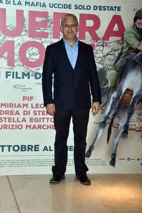 In Guerra per Amore Filmpremiere in Rom Rome, Red Carpet In Guerra per Amore. Pictured: Vincent Riotta  Copyright: xCamillaxMorandix xIPAx