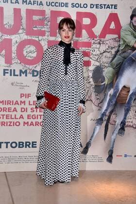 In Guerra per Amore Filmpremiere in Rom Rome, Red Carpet In Guerra per Amore. Pictured: Angela Curri  Copyright: xCamillaxMorandix xIPAx
