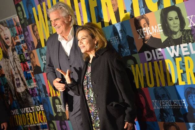 Premiere Welt der Wunderlichs Peter Simonischek, Hannelore Elsner Ankunft zur Premiere die Welt der Wunderlichs im Kantkino in Berlin am 12.10.2016