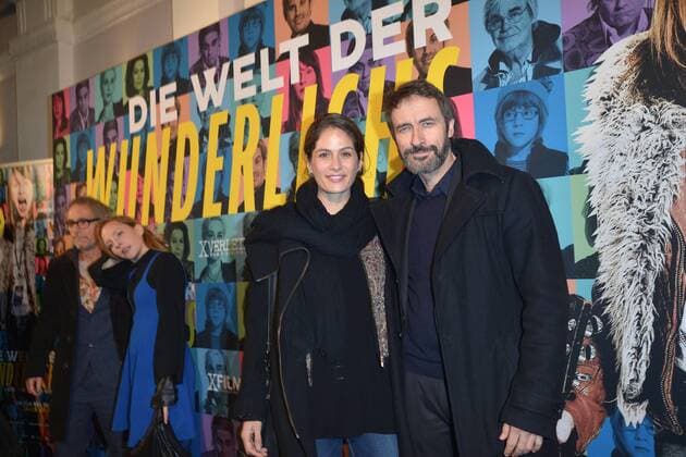 Premiere Welt der Wunderlichs Guido Broscheit mit Freundin Ankunft zur Premiere die Welt der Wunderlichs im Kantkino in Berlin am 12.10.2016
