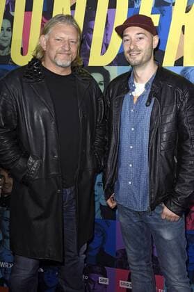 Frank Kessler mit Begleitung bei der Premiere des Kinofilms Die Welt der Wunderlichs im Kant Kino. Berlin, 12.10.2016 Foto:xF.xKernx xFuturexImage