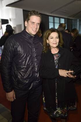 Hannelore Elsner mit Sohn Dominik bei der Premiere des Kinofilms Die Welt der Wunderlichs im Kant Kino. Berlin, 12.10.2016 Foto:xF.xKernx xFuturexImage