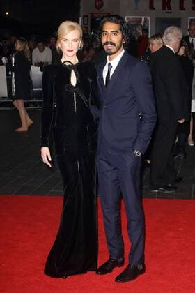 Nicole Kidman und Dev Patel, die beiden Schauspieler bei der Lion Film Premiere im Rahmen vom BFI Film Festival am 12.10.2016 in London 60th Annual BFI London Film Festival - Lion American Express Gala Screening in London, 2016 