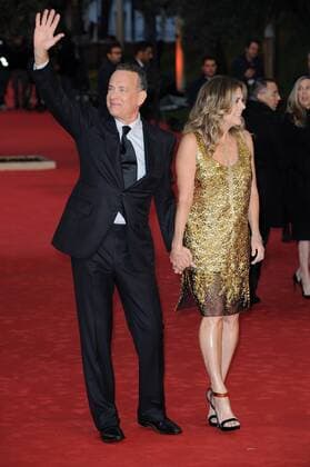 Filmfest in Rom - roter Teppich für den Preis für das Lebenswerk Roma Cinema Fest 2016. Festival Internazionale del Film di Roma. Red carpet for the Life achievement award Pictured : Tom Hanks, Rita Wilson  Copyright: xAlbertoxTerenghix xIPAx