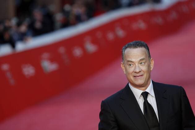 Filmfest in Rom - Tom Hanks auf dem roten Teppich Tom Hanks Roma 13-10-2016. Festa del Cinema di Roma XI edizione Rome 13th October 2016. Rome Film Fest XI edition. Foto Samantha Zucchi Insidefoto SamanthaxZucchi