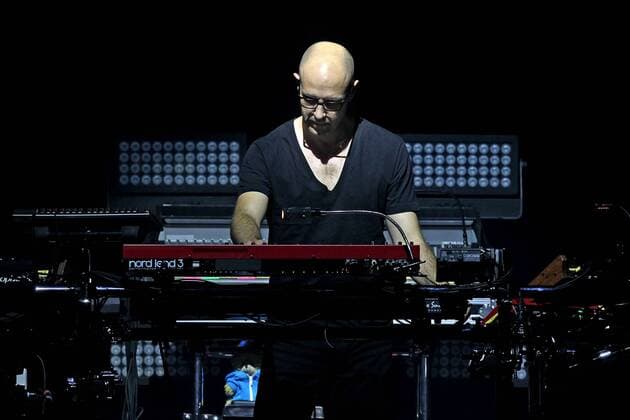 SCHILLER LIVE 2016. Keyboarder Christopher von Deylen ( Schiller ) während eines Konzertes im Rahmen seiner SCHILLER LIVE 2016 - Tour am 13.10.2016 vor 3.500 Fans in der Arena Leipzig.